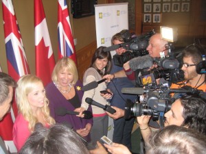 Healthcare PR press conference Toronto Ontario public relations